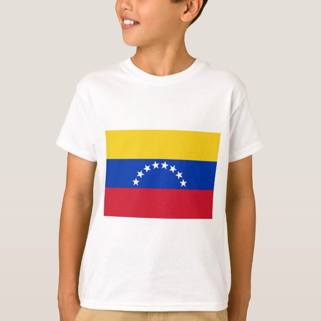 Camiseta bandeira venezuela (Frente)