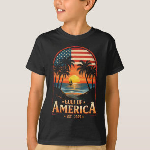 Camiseta Bandeira Vi Do Golfo Dos Eua América Do Leste De 2