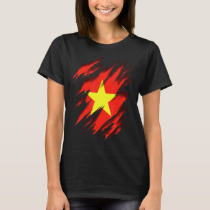 Camiseta Bandeira Vietnamita do Vnm
