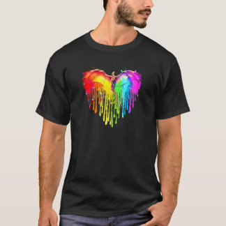 Camiseta Bandeiras adoram orgulho LGBT Transgender Gay Lesb