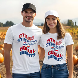 Camiseta Bandeiras americanas - Striges e nome de igual dir