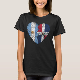 Camiseta Bandeiras argentinas dominicanas Argentina R domin