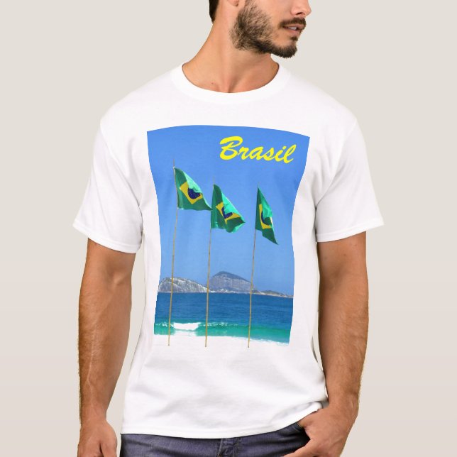 Camiseta Bandeiras brasileiras (Frente)