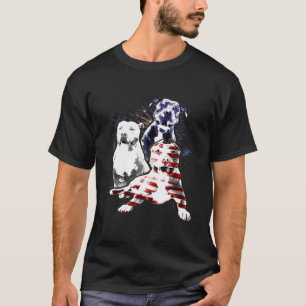 Camiseta Bandeiras das estrelas do Pitbull American