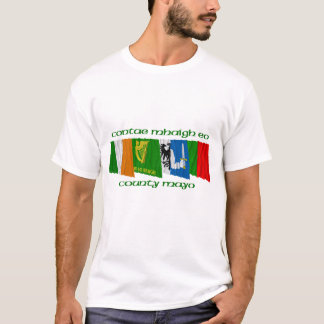 Camiseta Bandeiras de Mayo do condado