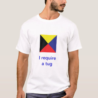 Camiseta Bandeiras de sinal marítimas internacionais