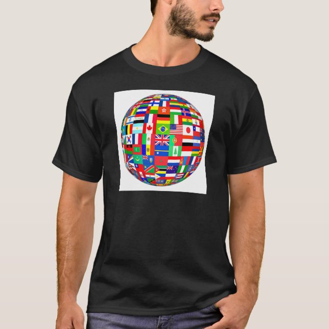 CAMISETA BANDEIRAS DE THE GLOBE (Frente)