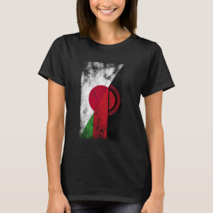 Camiseta Bandeiras do Japão Malawi - Japonês Malawi