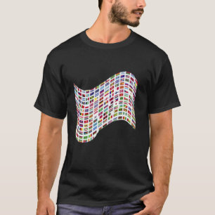 Camiseta Bandeiras dos Países do Mundo 287 Bandeira Inter