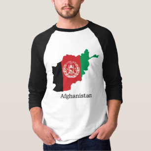 Camiseta Bandeiras e países Afeganistão