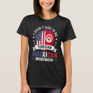 Camiseta Bandeiras Países Americano Tunisiano Orgulho Tunís