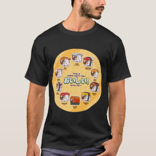 Camiseta Bandeja de Sushi para Festa