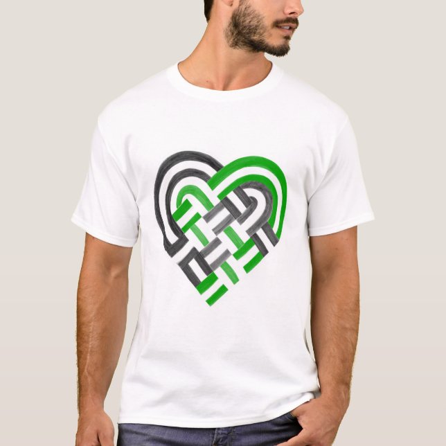 Camiseta Bandeja do Orgulho de Neutrose Tecida Preta Verde (Frente)