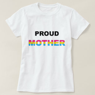 Camiseta Bandeja orgulhosa LGBT da mãe