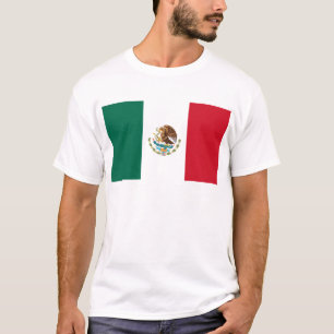 Camiseta Bandera de México - bandeira de México - bandeir