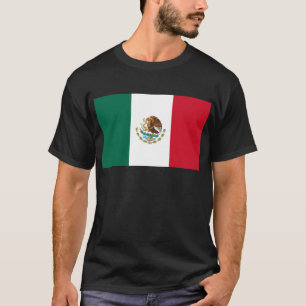 Camiseta Bandera de México - bandeira de México - bandeir