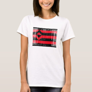 CAMISETA BANDERA DE ORGULHO DO PUNHO