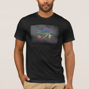 CAMISETA BANDERA DO ORGULHO GAY GÓTICO
