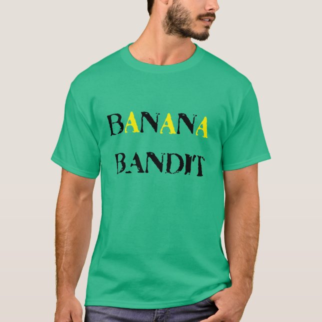Camiseta Bandido da banana! Tshirt do Vegan (Frente)