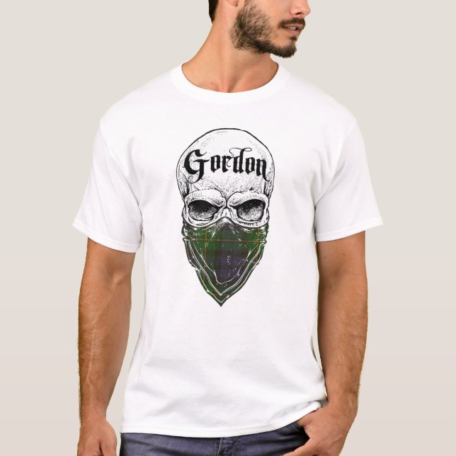 Camiseta Bandido do Tartan de Gordon (Frente)