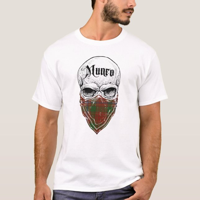 Camiseta Bandido do Tartan de Munro (Frente)