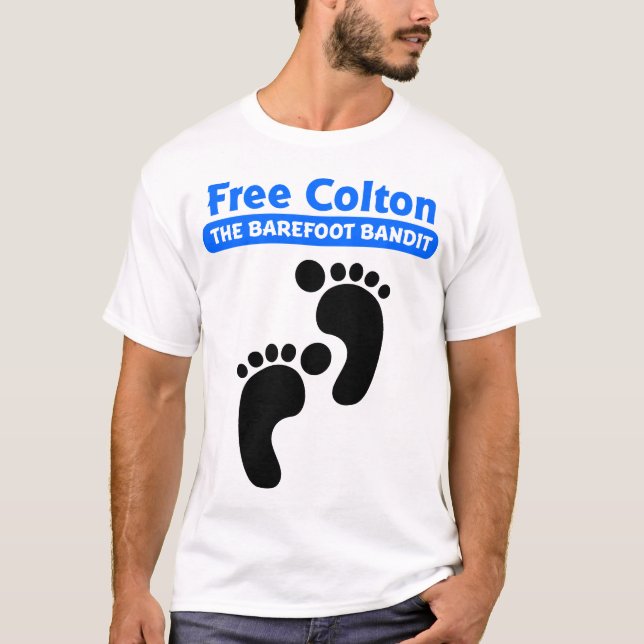Camiseta Bandido livre de Colton - de TheBarefoot (Frente)