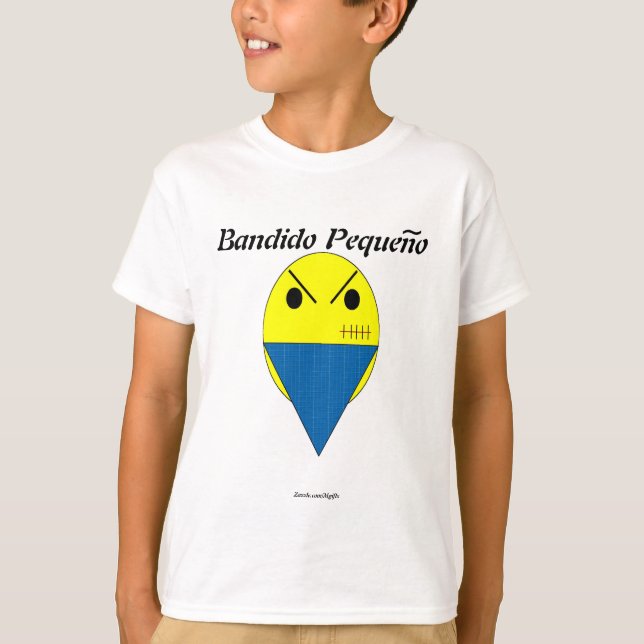 Camiseta Bandido Pequeno (Frente)