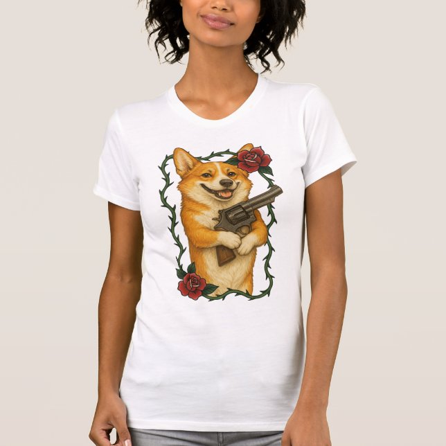 Camiseta Bandido Sorridente Bloom (Frente)