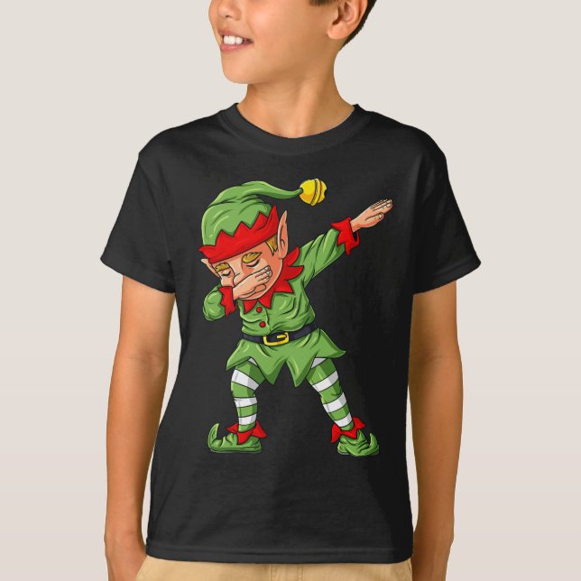 Camiseta Bandidos Da Família Elf Correspondendo Aos Boys De (Frente)