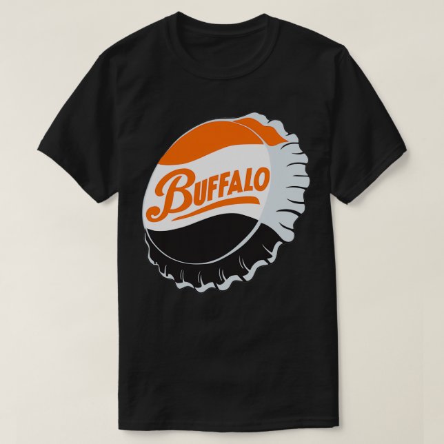 Camiseta Bandidos de Boné de Búfalo (Frente do Design)