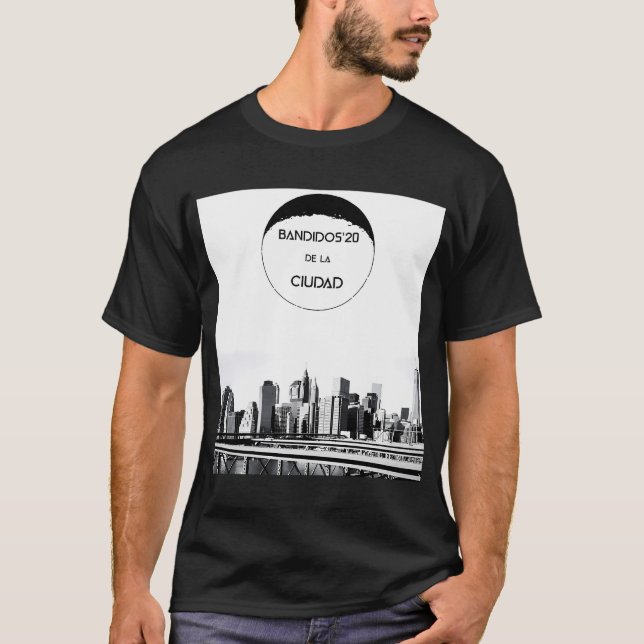 Camiseta Bandidos na cidade (Frente)