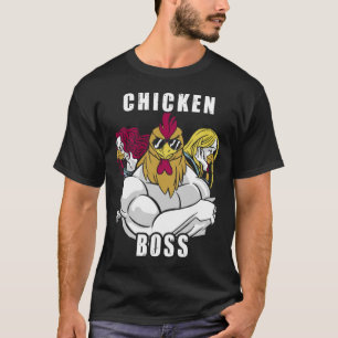 Camiseta Bando Chefe Chefe Roosters Huhn Love 1