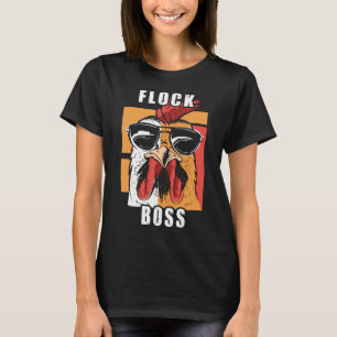 Camiseta Bando Chefe Chefe Roosters Huhn Love 2