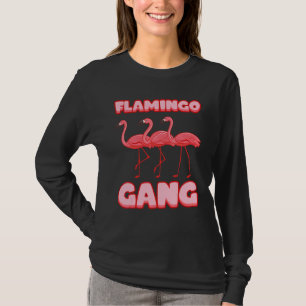 Camiseta Bando de Férias do Flamingo Gang