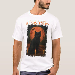 Camiseta Bando de Hocus Pocus Black Cat Halloween