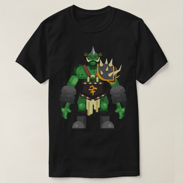 Camiseta Bandos - Estilizado - OSRS - Escória Escolar Antig (Frente do Design)