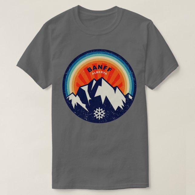 Camiseta Banff Alberta (Frente do Design)