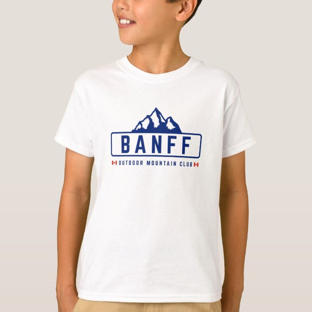 Camiseta Banff ao ar livre (Frente)