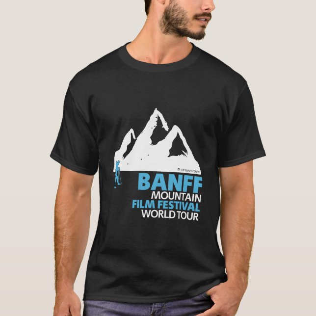 Camiseta Banff Mountain Film Festival — Turnê Mundial (Frente)