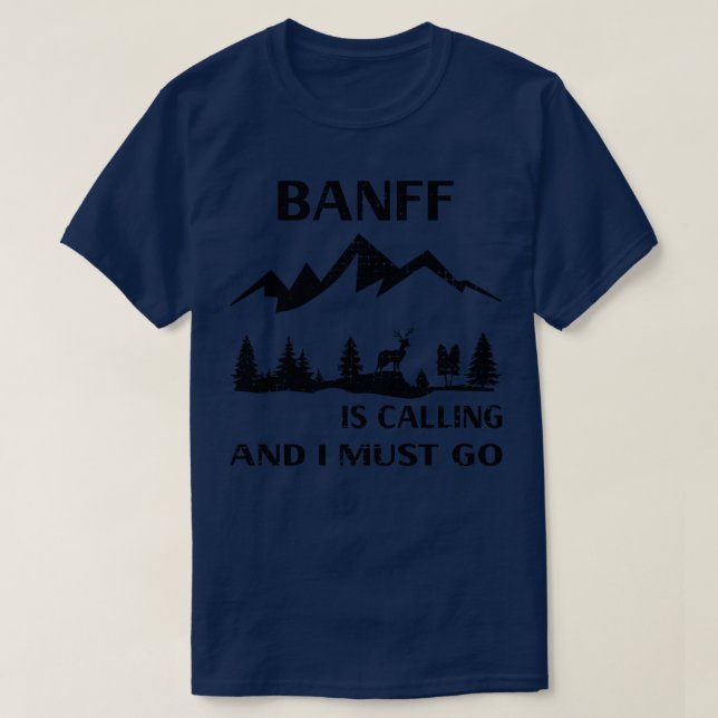 Camiseta Banff National Park (Frente do Design)