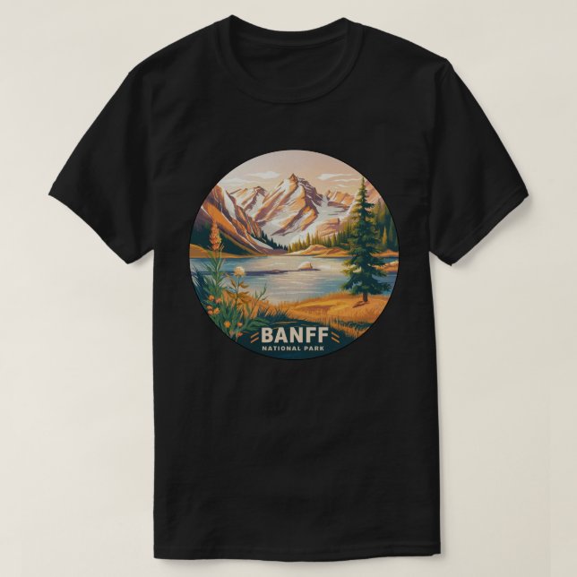 Camiseta Banff National Park (Frente do Design)
