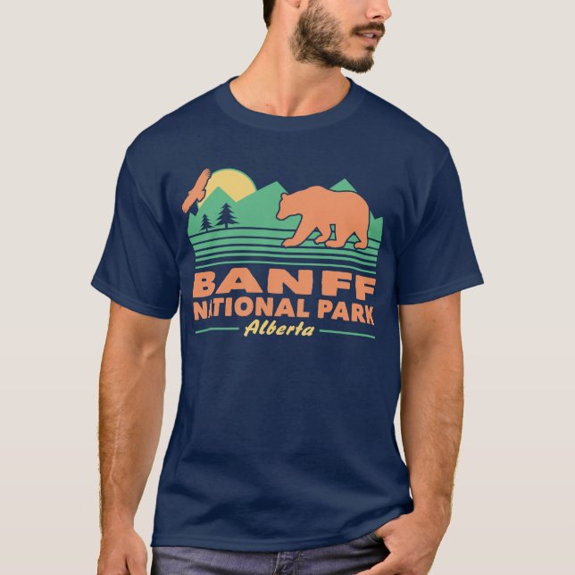 Camiseta Banff National Park Bear (Frente)