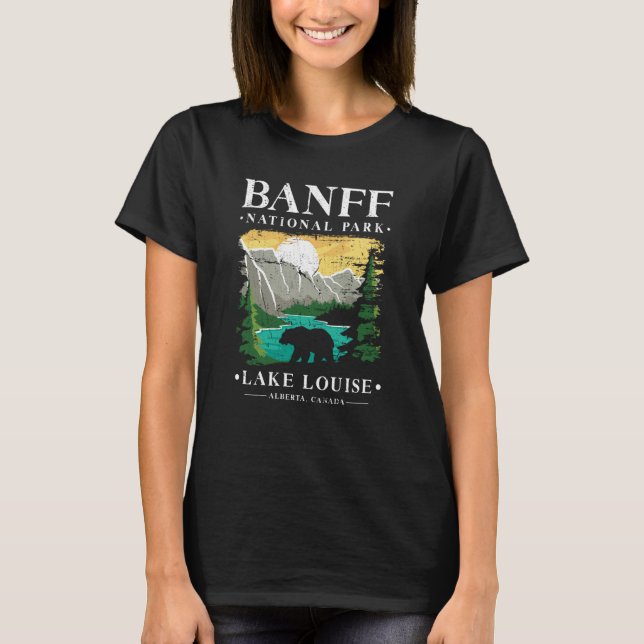 Camiseta Banff National Park Lake Louise Alberta Canada Tou (Frente)