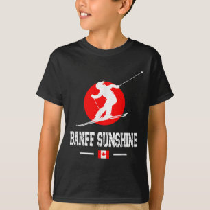 Camiseta Banff Sunshine Canadá Resort de Esqui Montanhas Ro