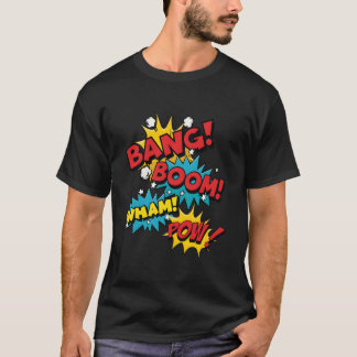 Camiseta Bang Boom Pow Whic Bubbles