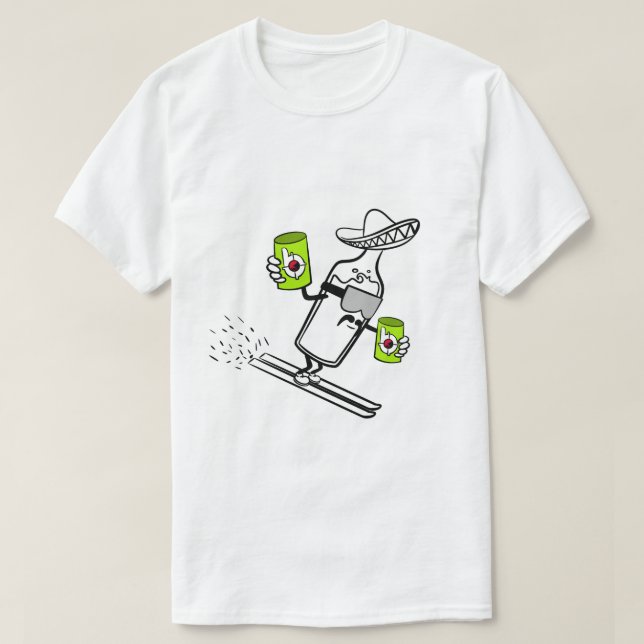 CAMISETA BANG TEQUILA BANG SLOPES EDITION (Frente do Design)