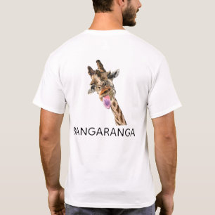 Camiseta Bangaranga com Girafa Engraçada