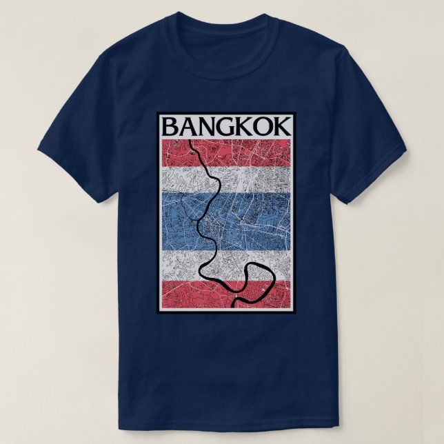 Camiseta Bangkok Tailândia 5 (Frente do Design)