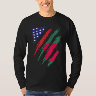 Camiseta Bangladesh American Grown Flag USA Patriot Heritag
