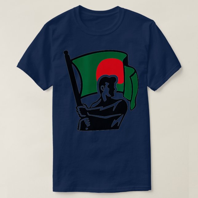 Camiseta Bangladesh Bangla Bengali Independence Victory Day (Frente do Design)